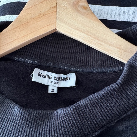 Opening Ceremony Oversized Sweatshirt - Black - Picture 3 of 3